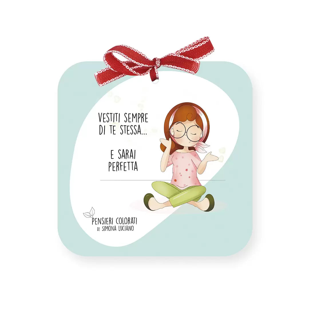 TARGA PENSIERI COLORATI