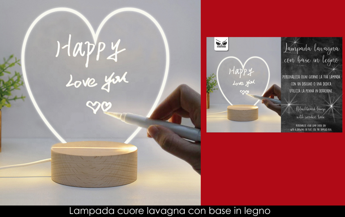 Lampada Personalizzabile