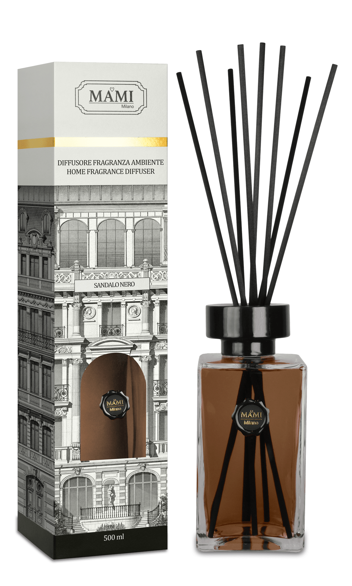 Diffusore Fragranza Ambiente "Sandalo Nero"