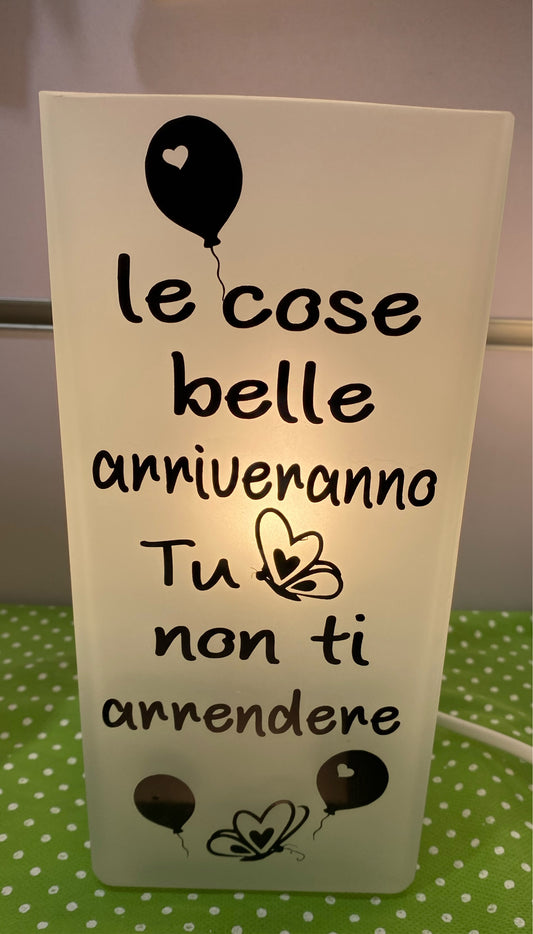 Lampada “Le cose Belle”