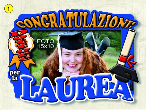 Portafoto Laurea