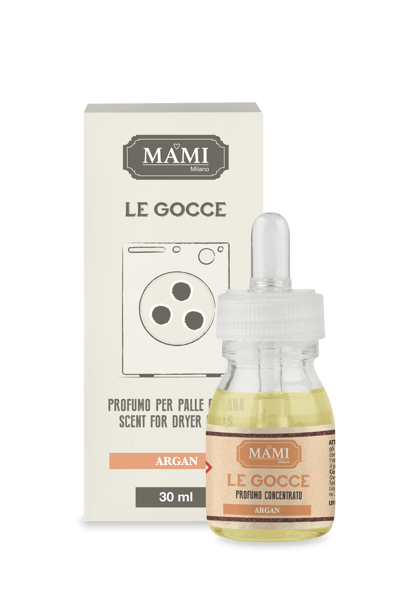 Gocce per palle di lana "Argan" 30ml