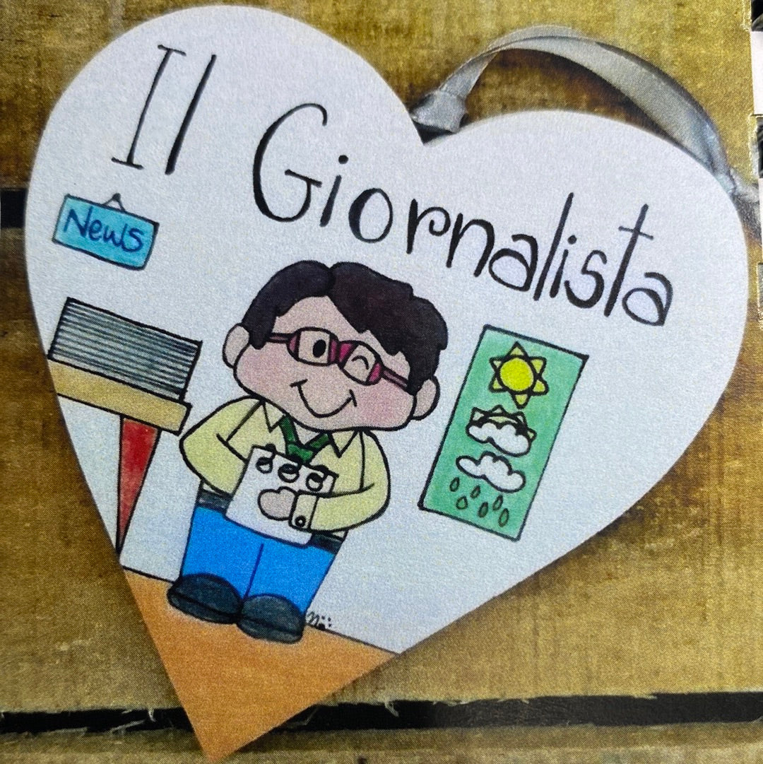 Cuore Giornalista Uomo