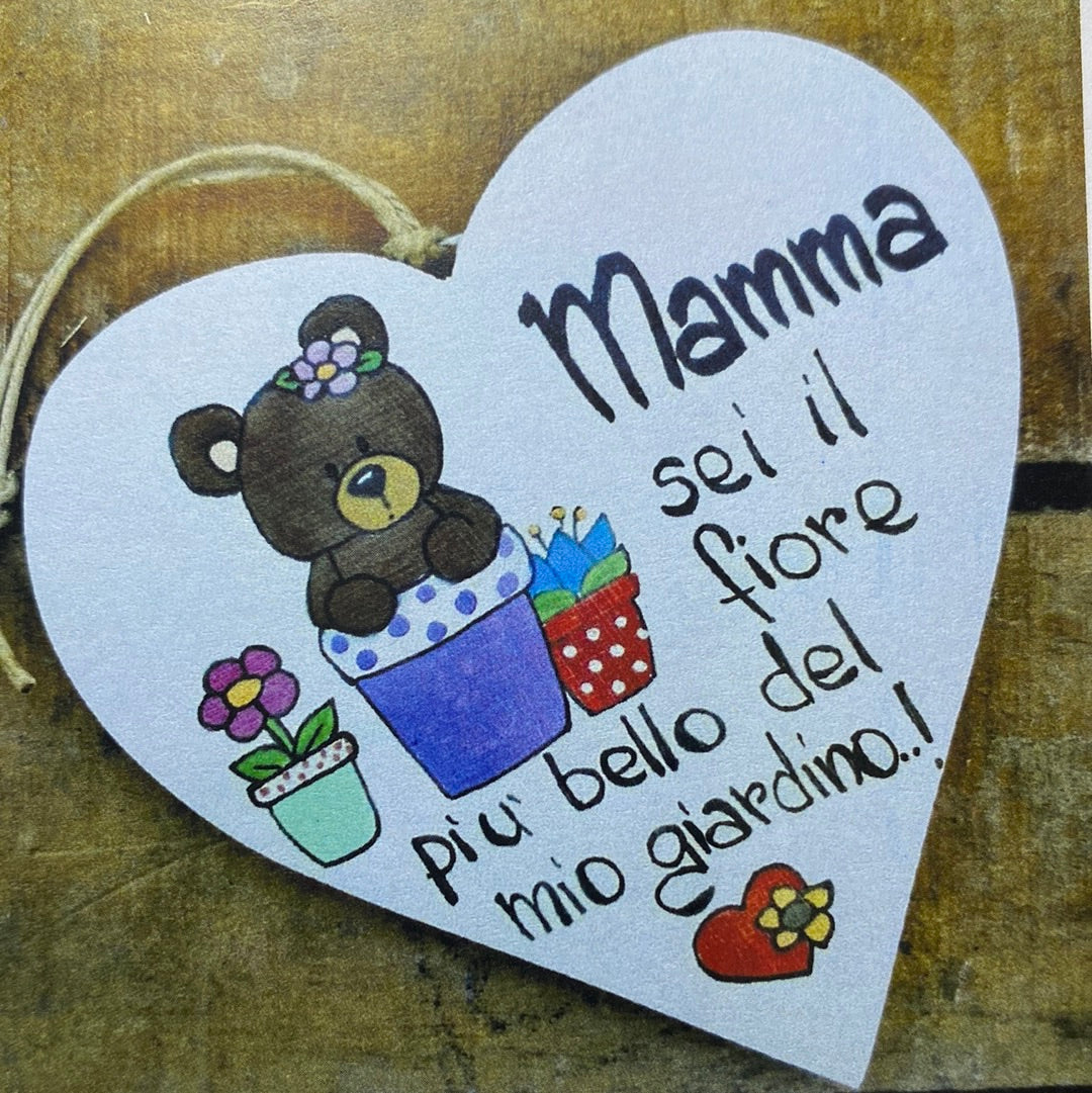 Cuore Mamma Fiore