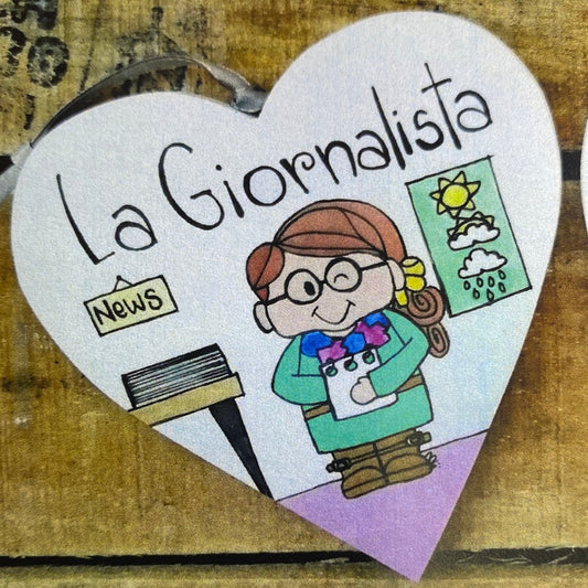 Cuore Giornalista Donna