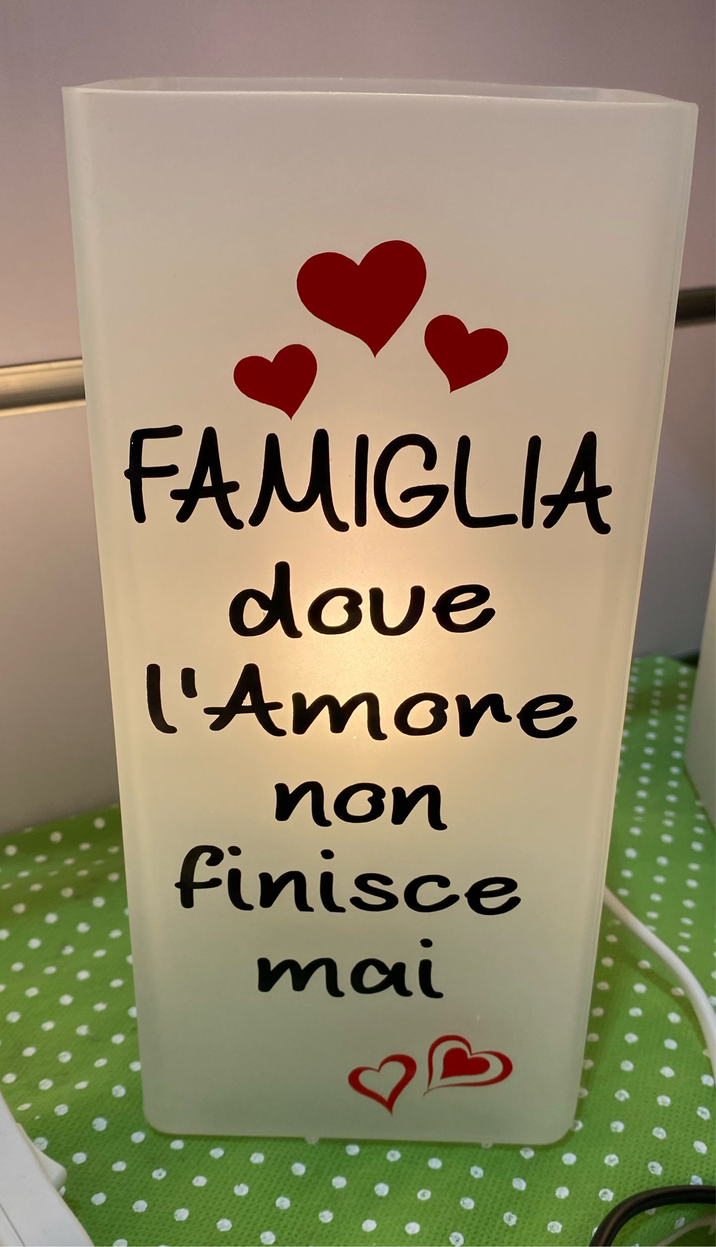 Lampada “Famiglia”