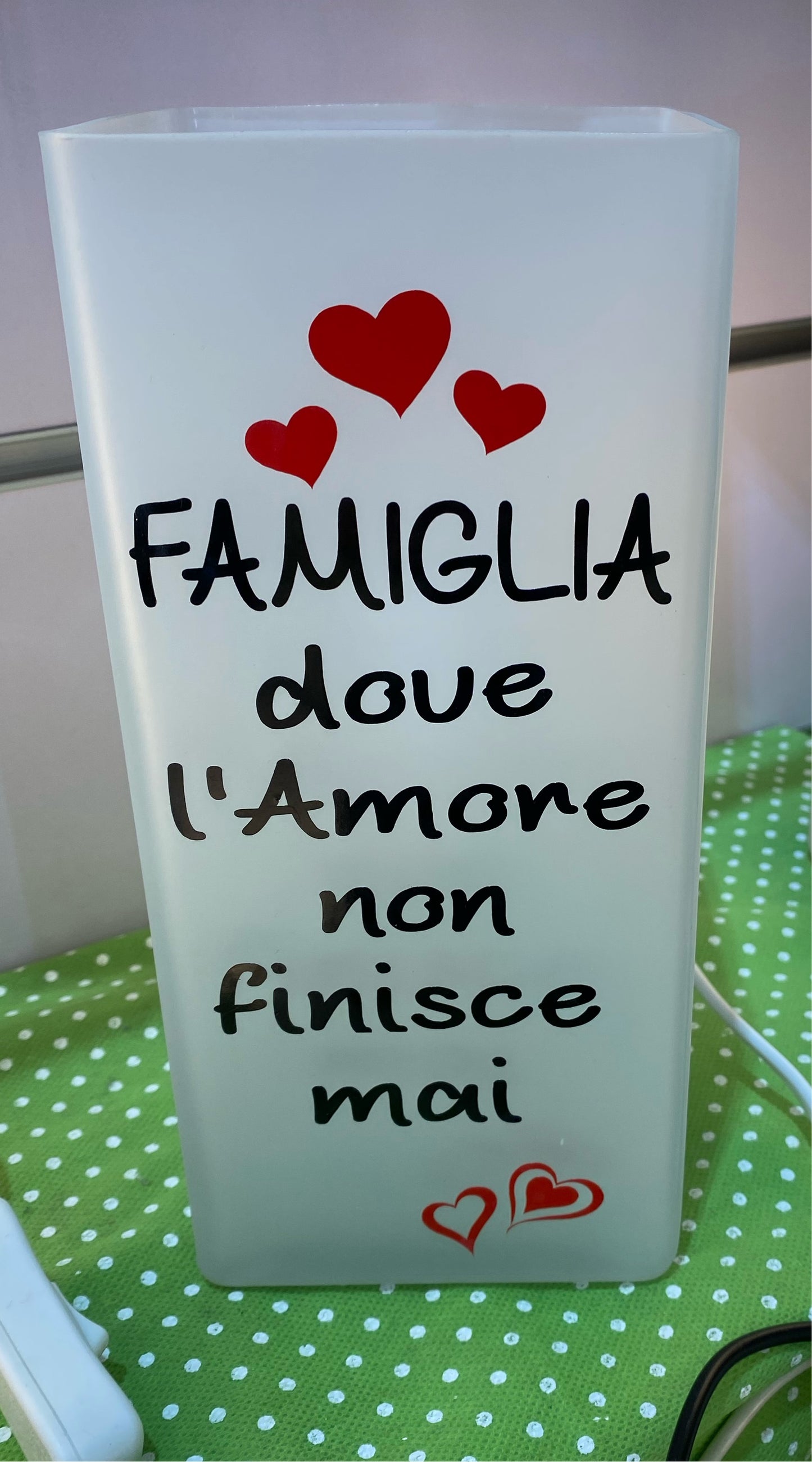 Lampada “Famiglia”