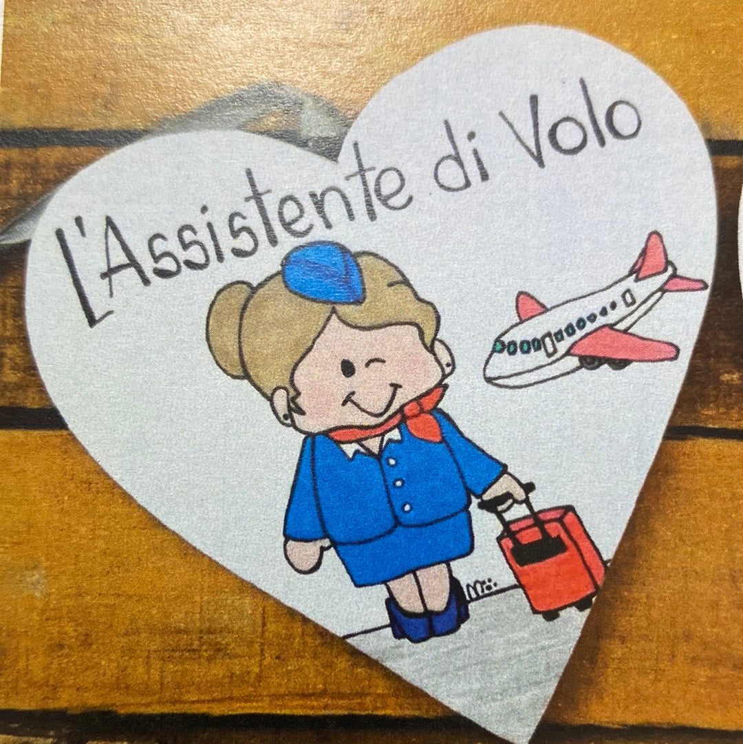 Cuore Assistente di volo Donna