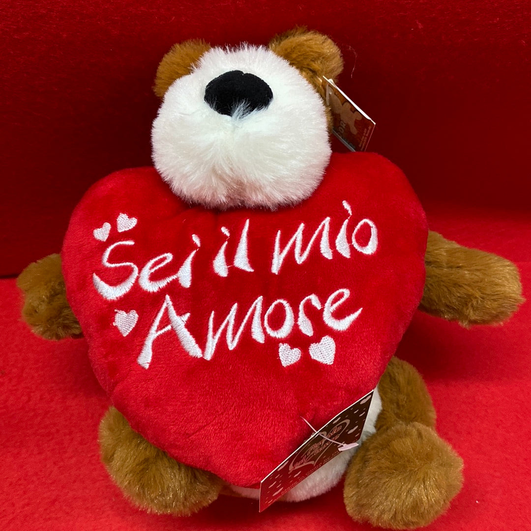 Orso “sei il mio amore”